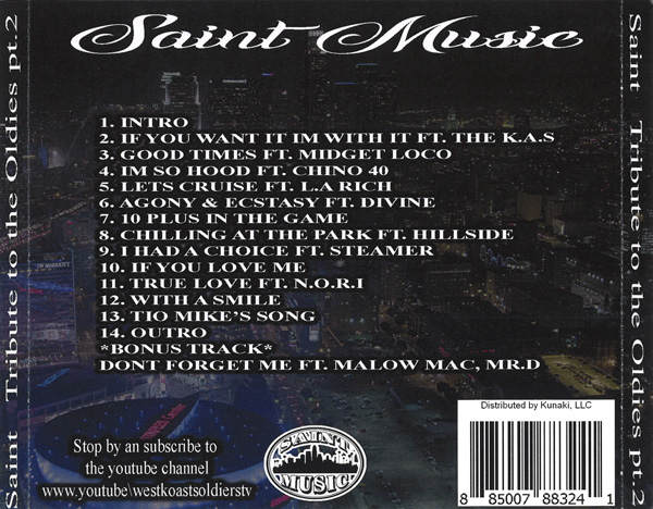 Ese Saint - Tribute To The Oldies Pt. 2 Chicano Rap